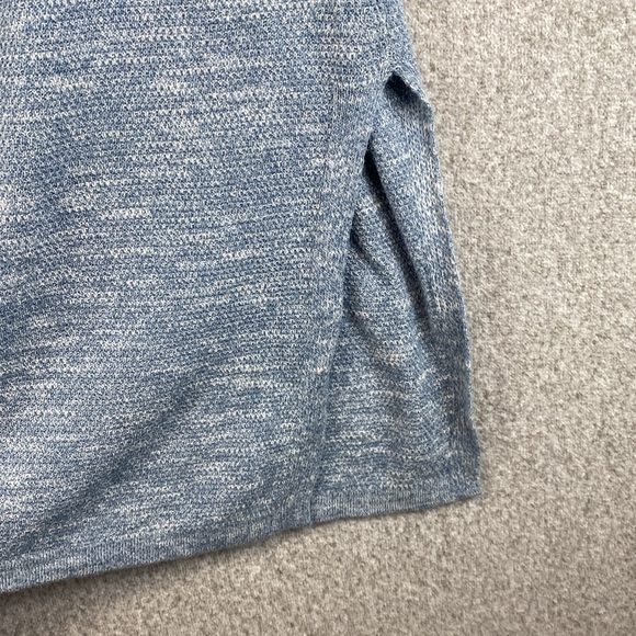 Pure Jill tunic sweater top ocean blue PL beachy lightweight soft travel - Picture 4 of 8